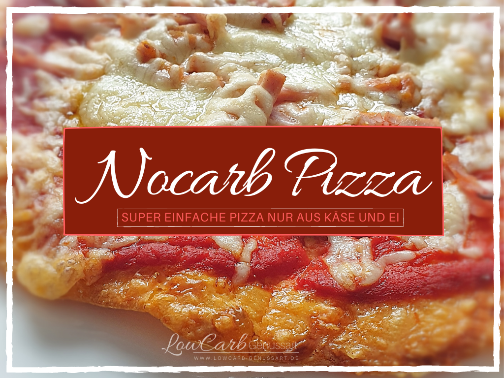 Titelbild - Rezept Nocarb-Pizza